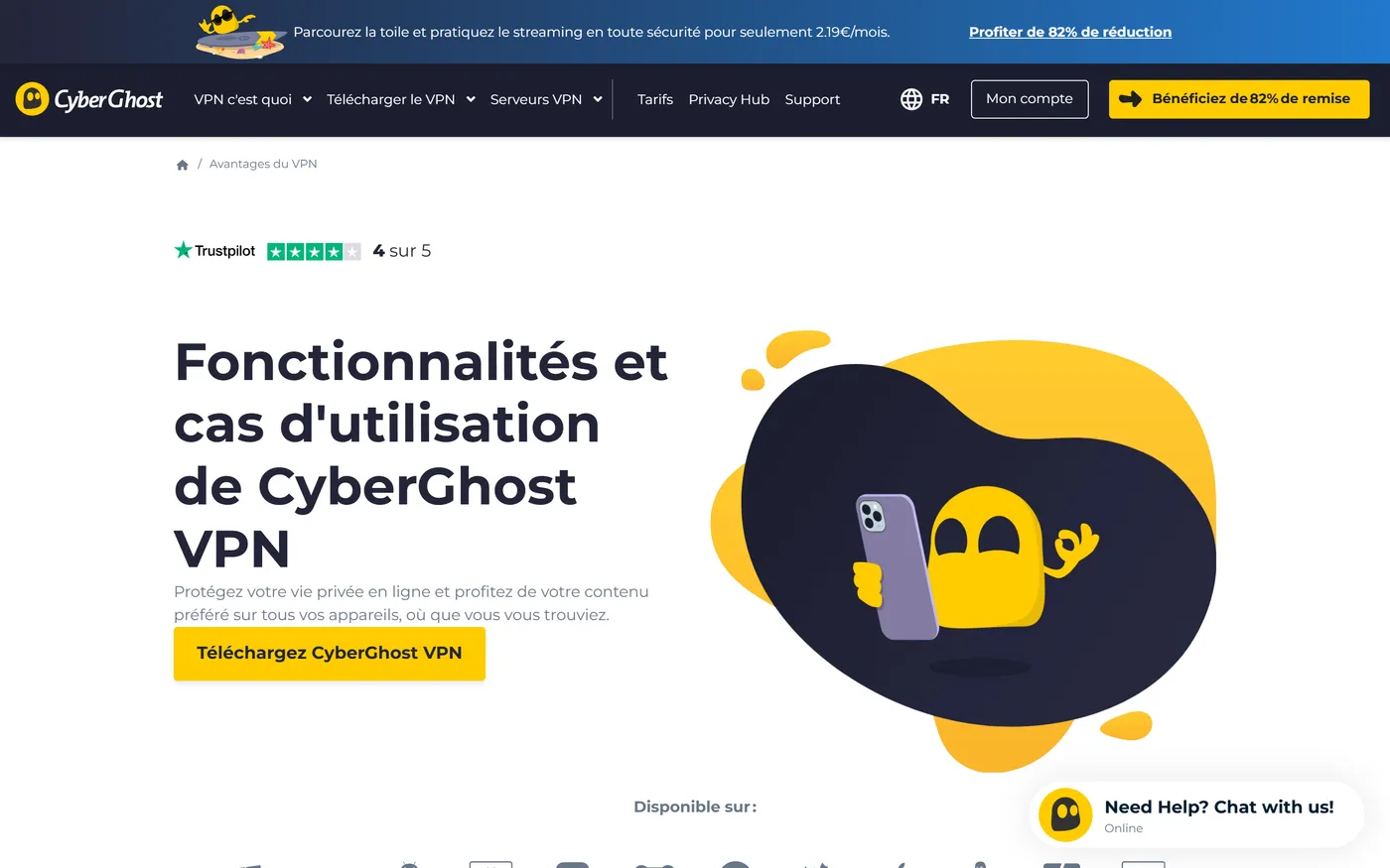 CyberGhost en detail