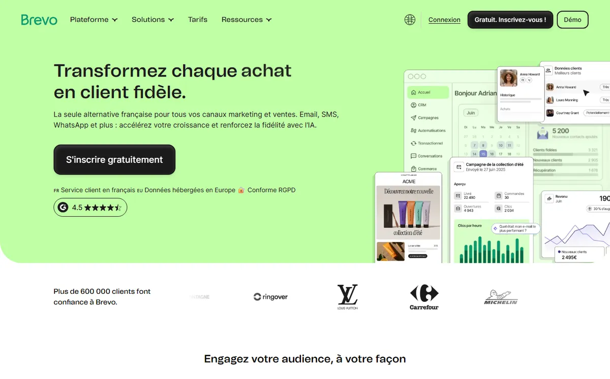 Brevo official website