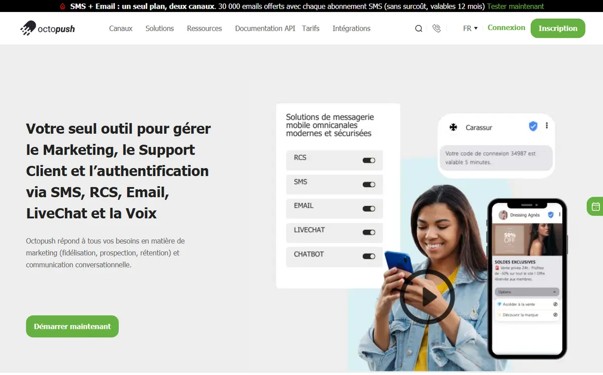 Site officiel de Octopush