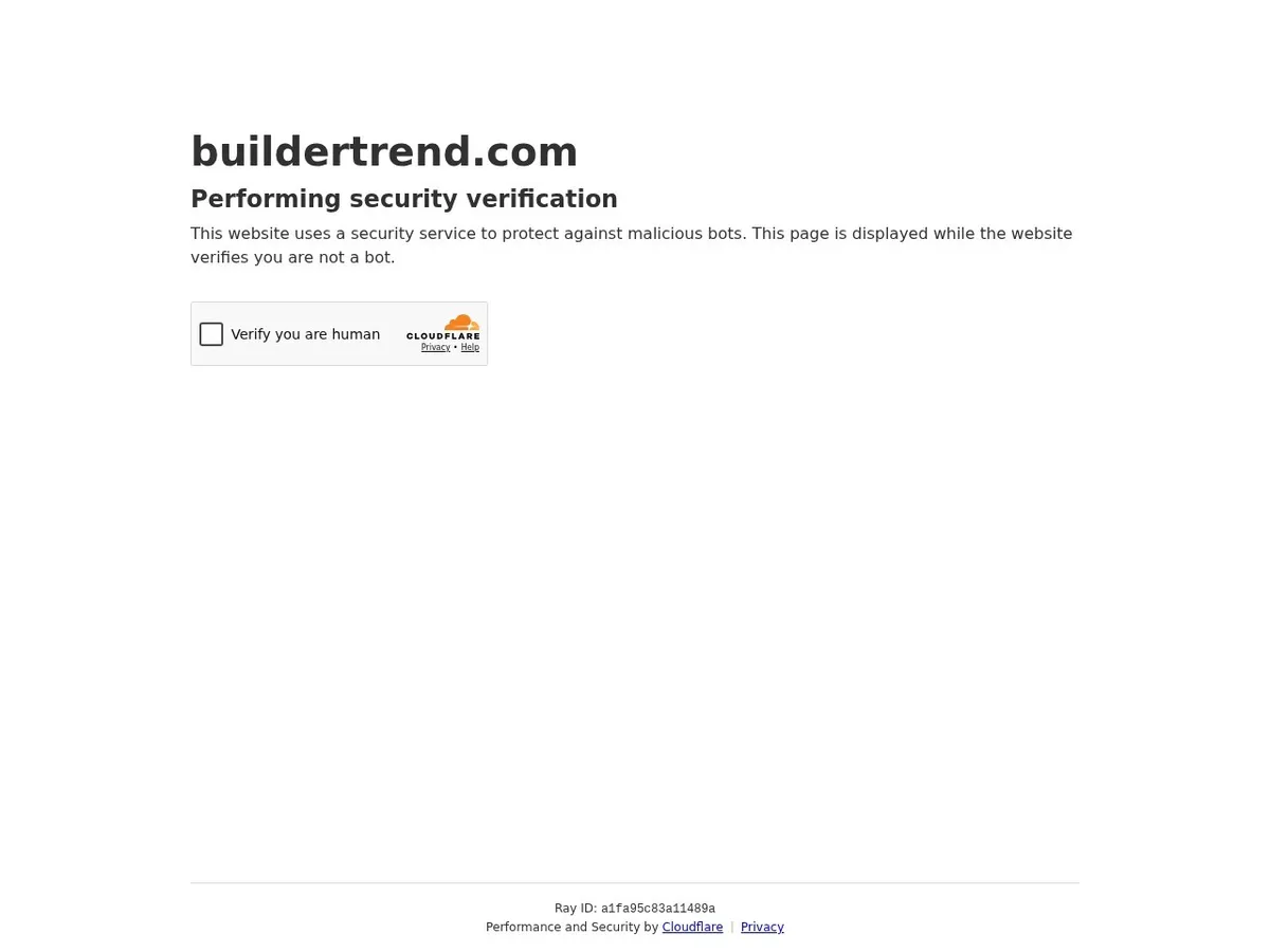Buildertrend interface