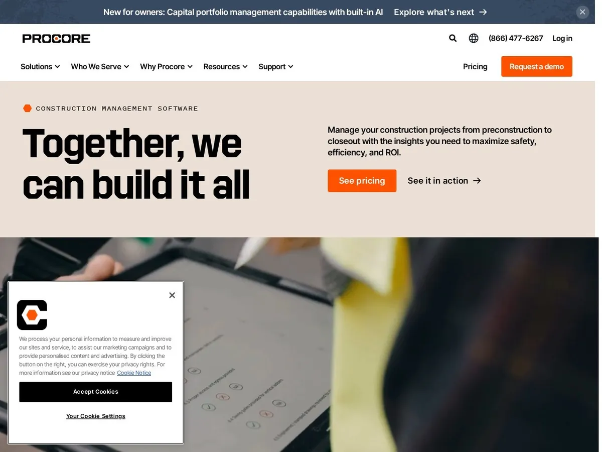Procore interface