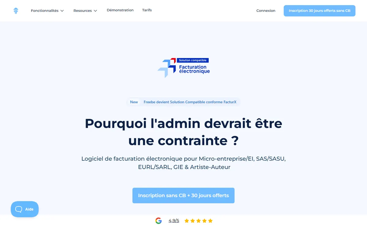 Site officiel de Freebe