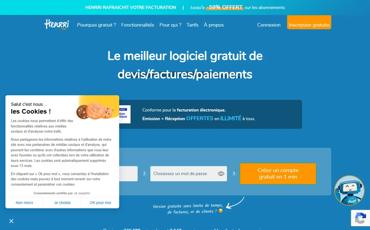 Site officiel de Henrri