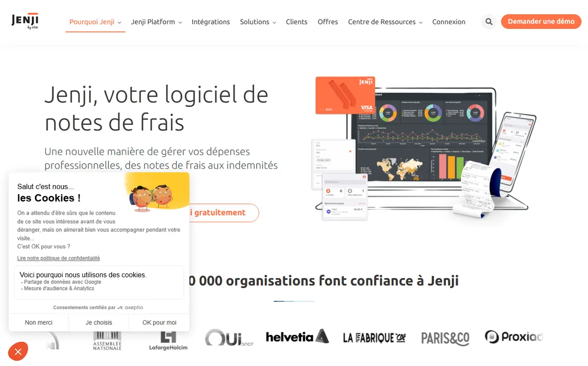 Site officiel de Jenji