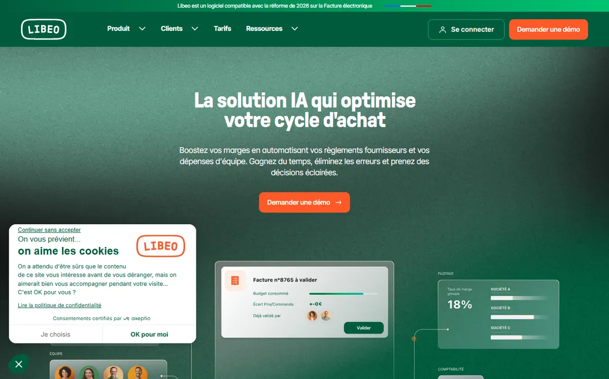Site officiel de Libeo