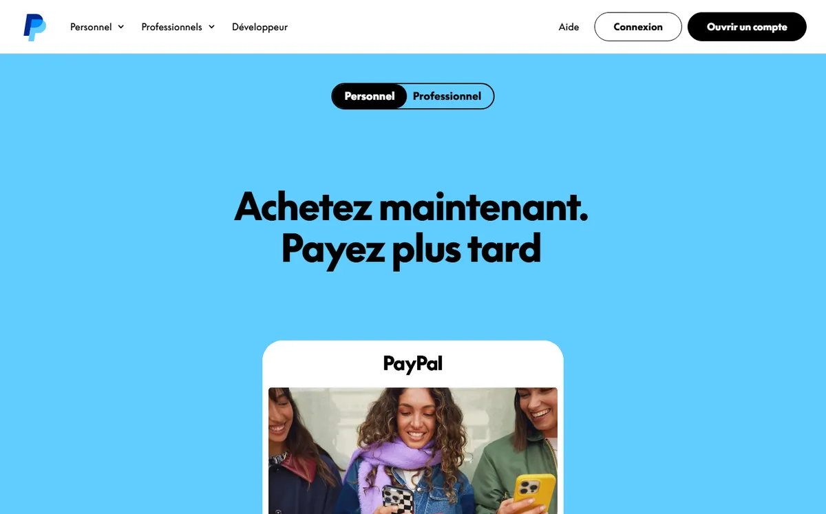 PayPal Invoicing official website