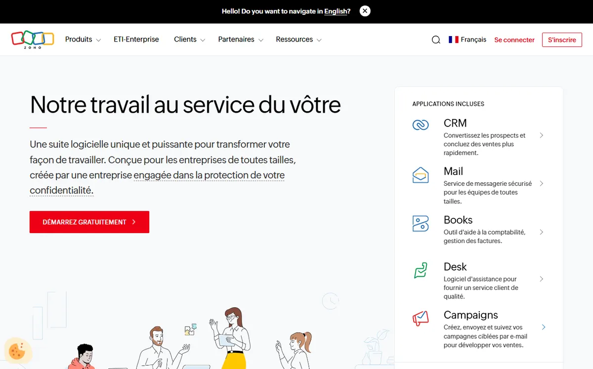 Zoho Expense official website