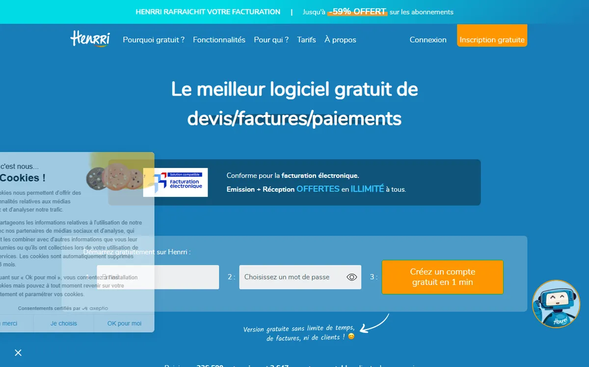 Site officiel de Henrri