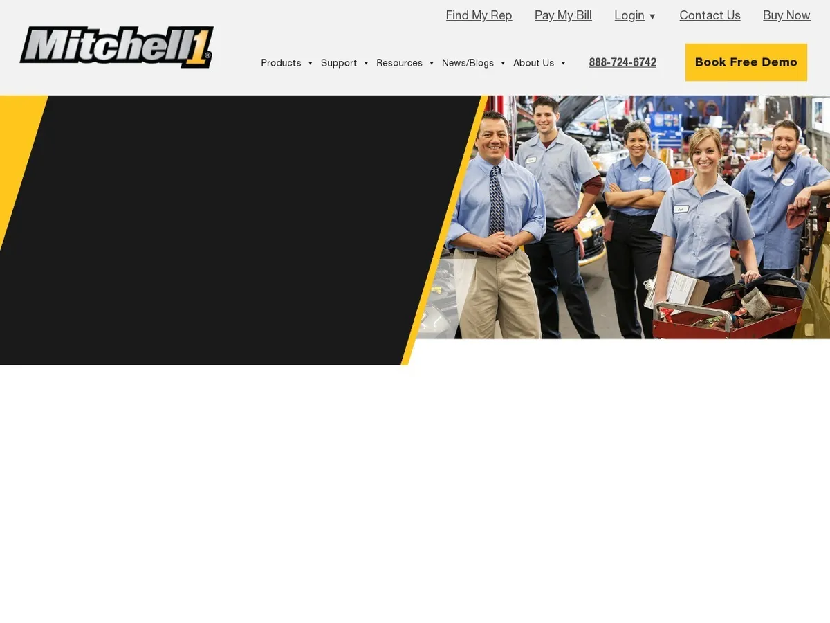 Mitchell 1 Manager SE interface