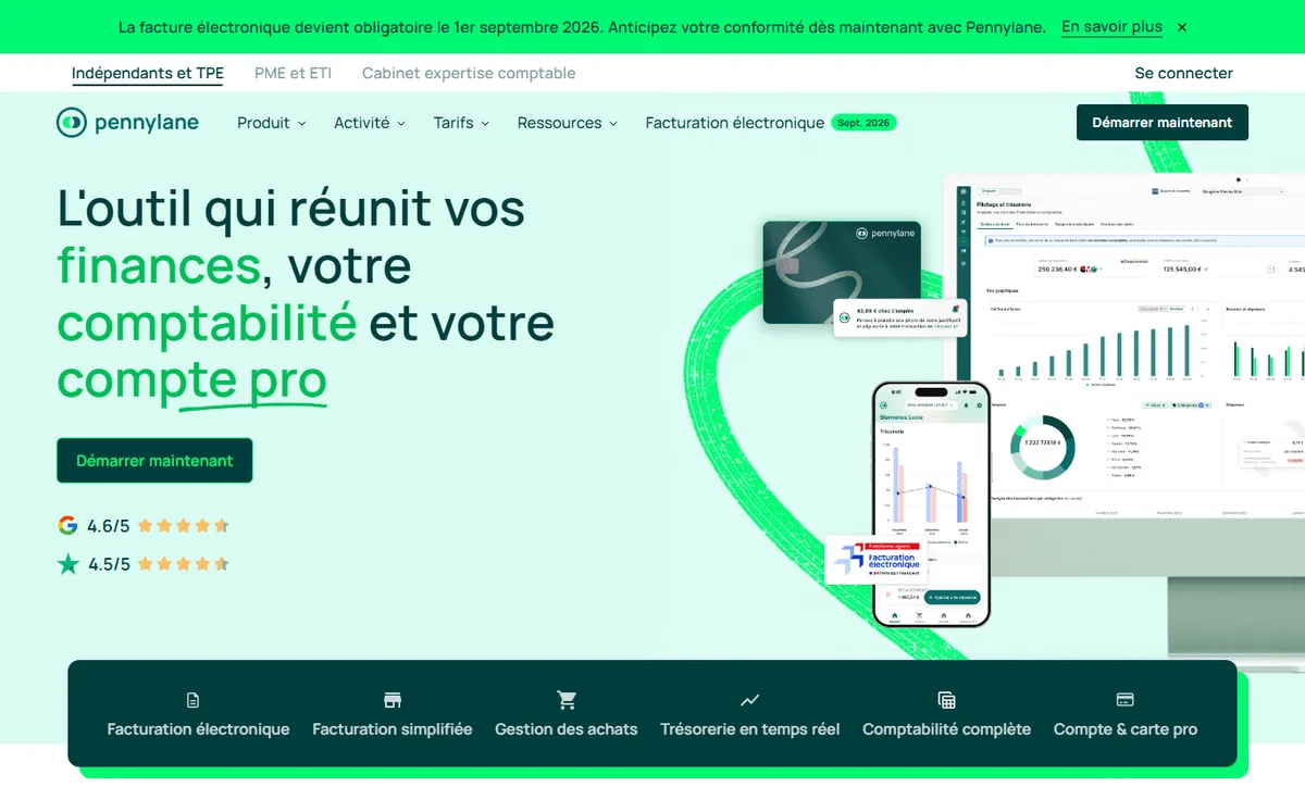 Site officiel de Pennylane