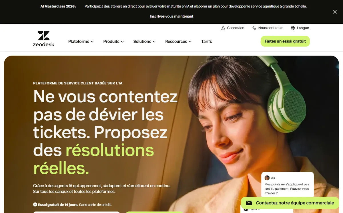 Zendesk official website