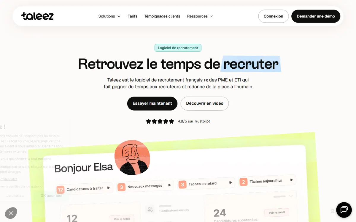 Site officiel de Taleez