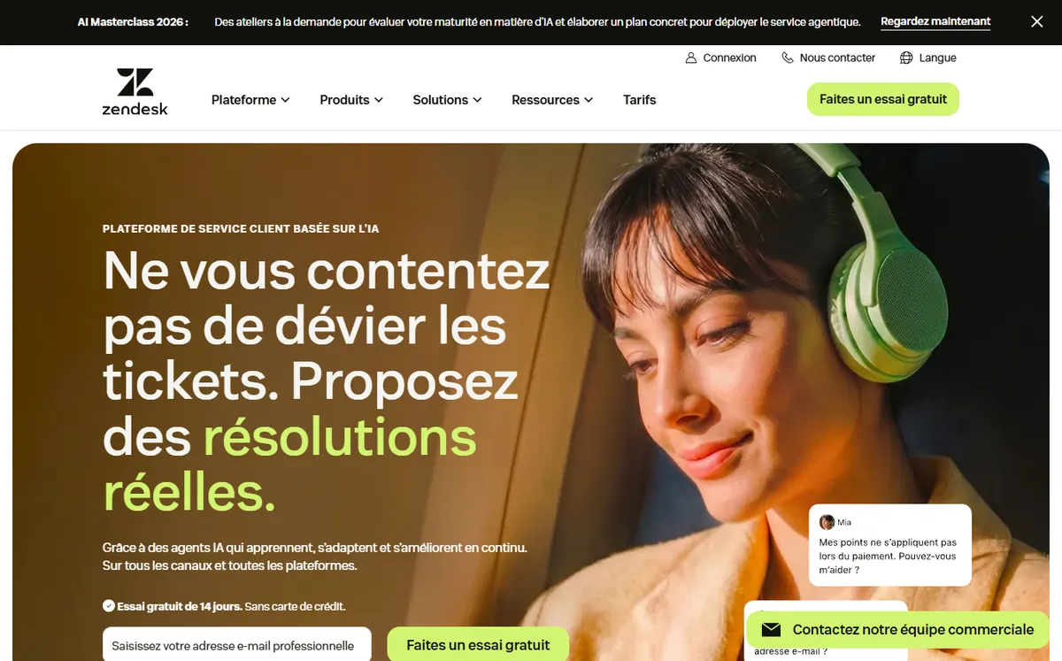 Zendesk official website