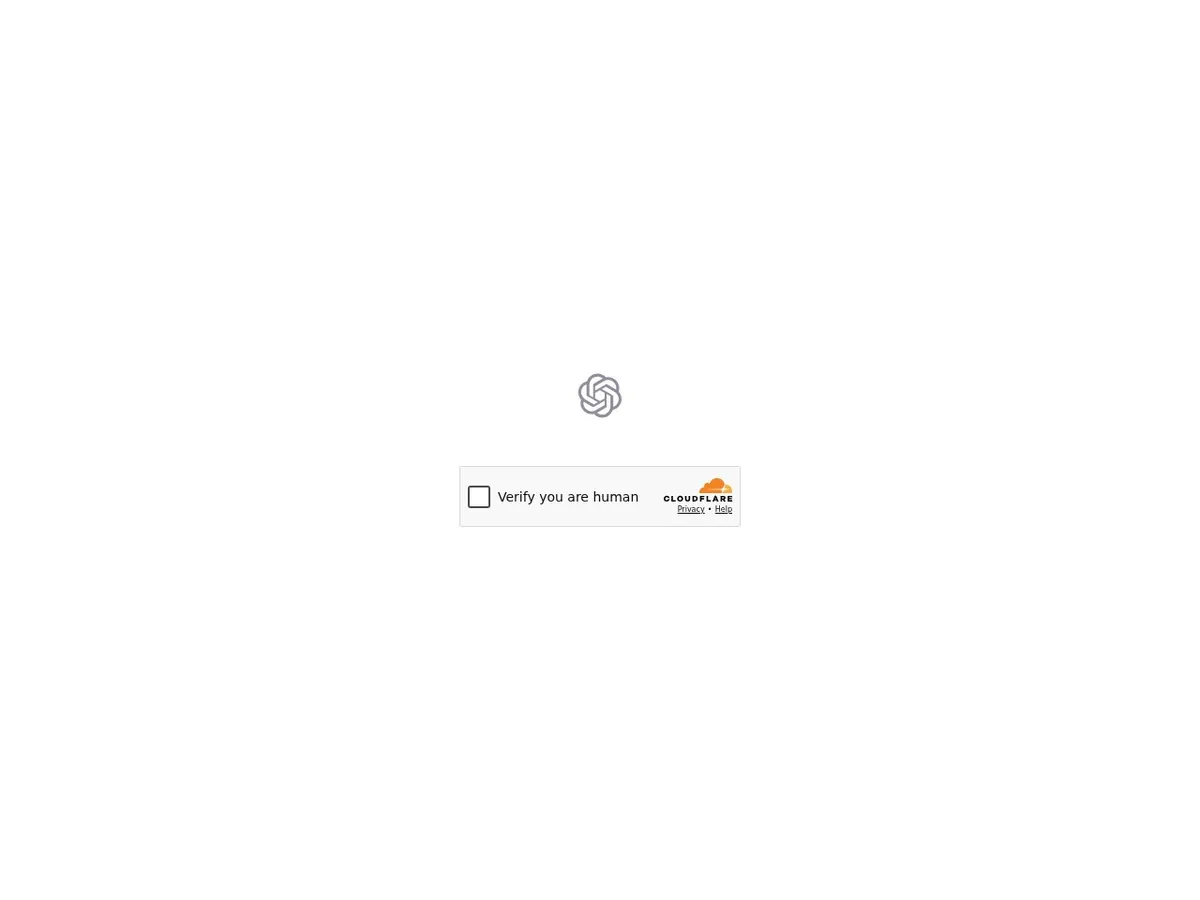 ChatGPT interface