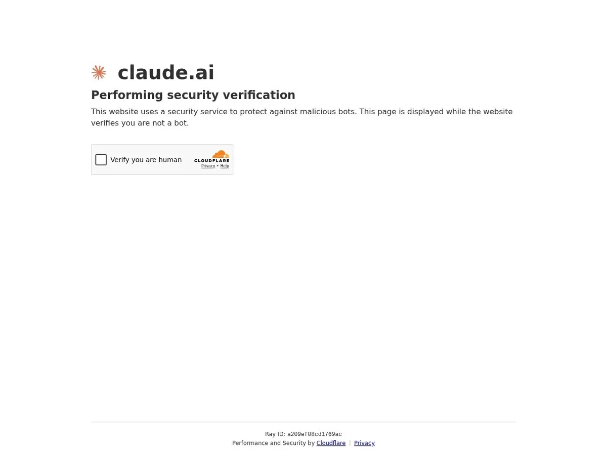 Interface de Claude