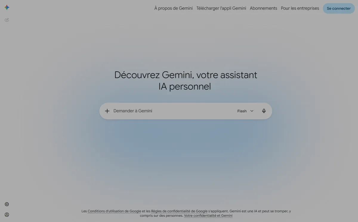 Gemini interface
