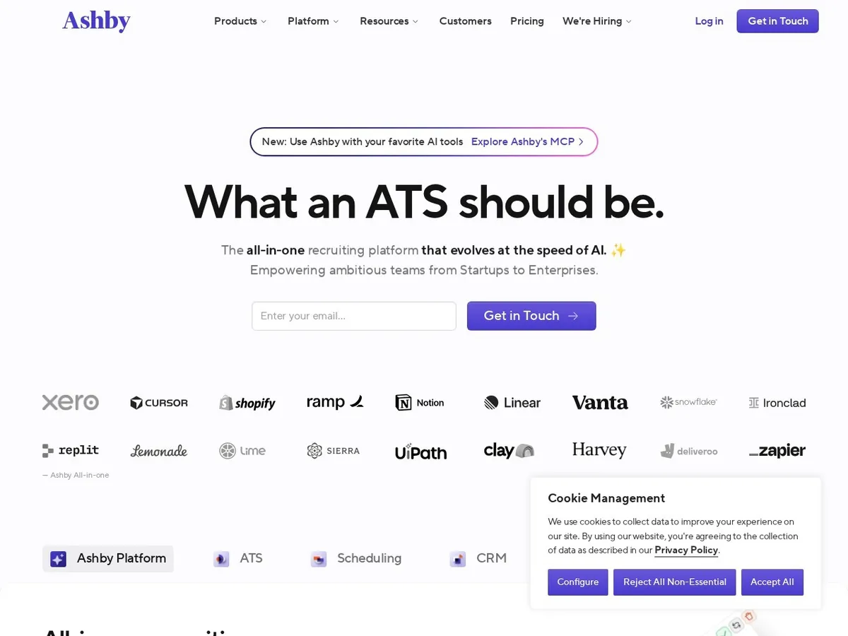Ashby interface