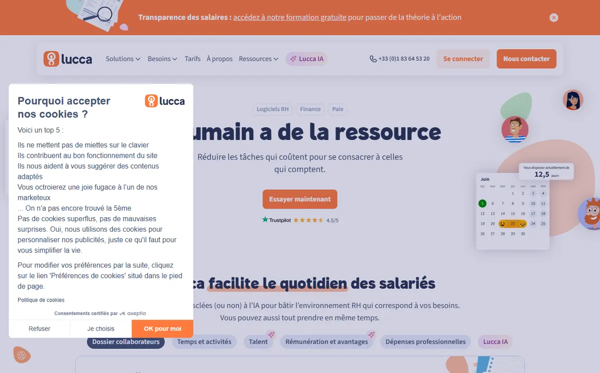 Site officiel de Lucca