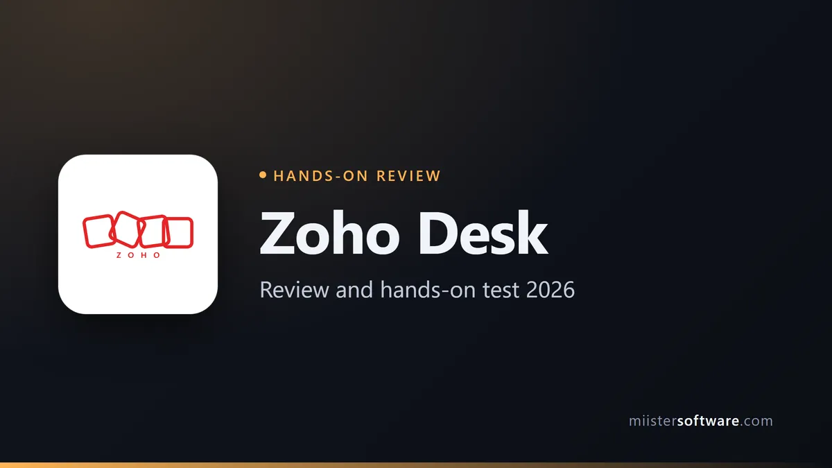 Zoho Desk review 2026: our full test, pricing and limits